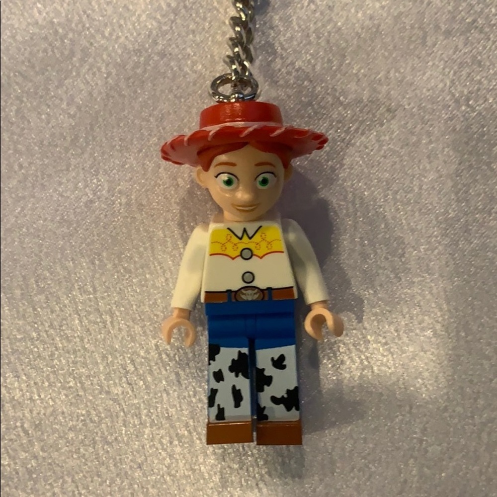 Jessie Toy Story LEGO key chain NWT - Picture 2 of 5